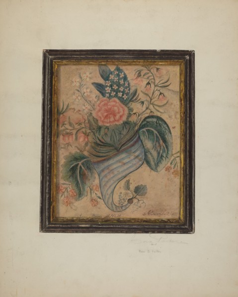 Watercolor Painting, c. 1939. Creator: Cora Parker.