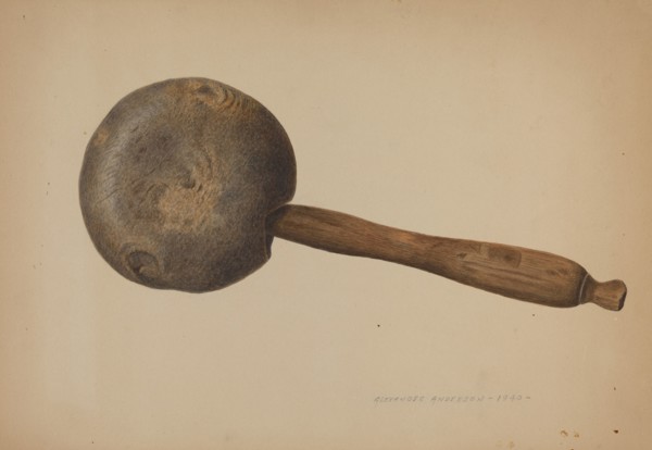 Saddler's Mallet, 1940. Creator: Alexander Anderson.
