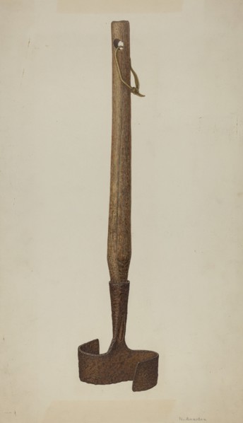 Pa. German Meat Chopper, 1935/1942. Creator: Nicholas Amantea.