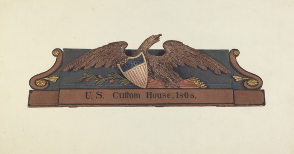 Eagle, c. 1938. Creator: Jane Iverson.
