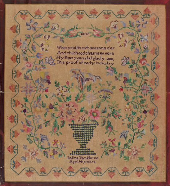 Sampler, 1935/1942. Creator: Raymond Manupelli.