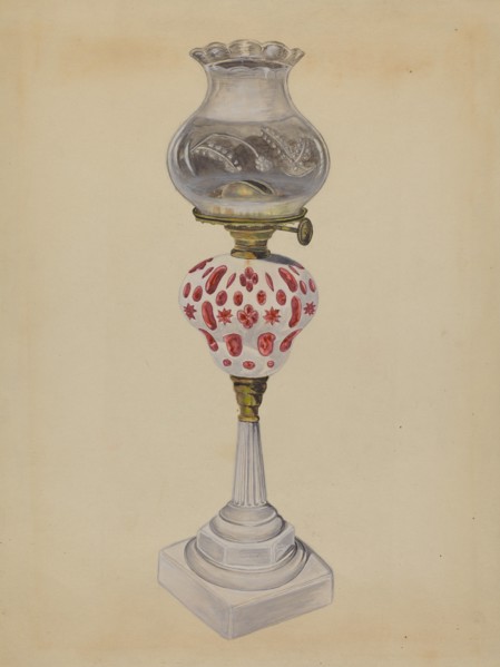 Lamp, c. 1936. Creator: Gertrude Lemberg.