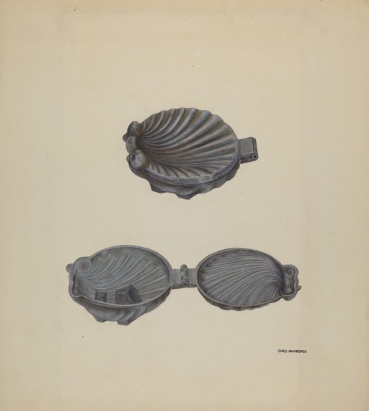 Ice Cream Mold, c. 1941. Creator: Chris Makrenos.