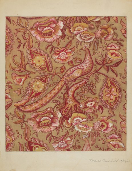 Chintz, 1936. Creator: Marie Mitchell.