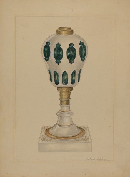 Lamp, c. 1936. Creator: Gertrude Lemberg.