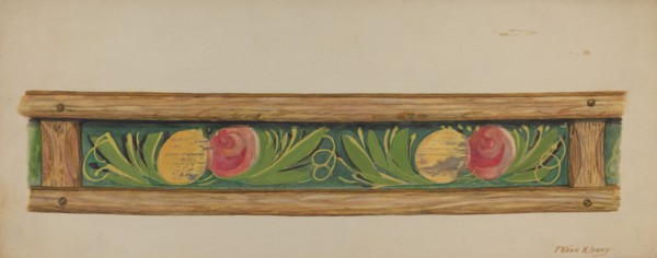 Painted Panel, c. 1938. Creator: Frank Gray.