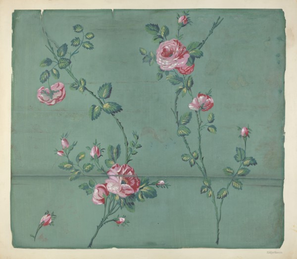 Wall Paper, c. 1939. Creator: Holger Hansen.