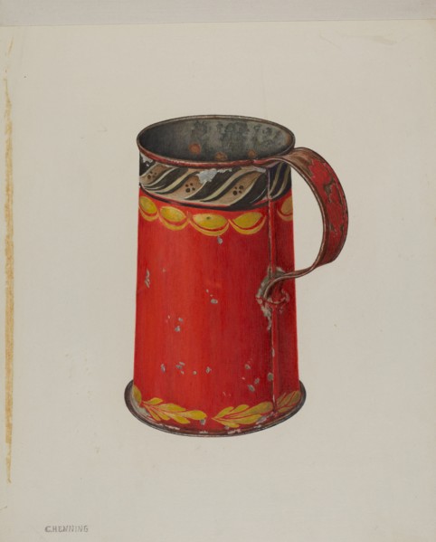 Measure Cup, c. 1940. Creator: Charles Henning.