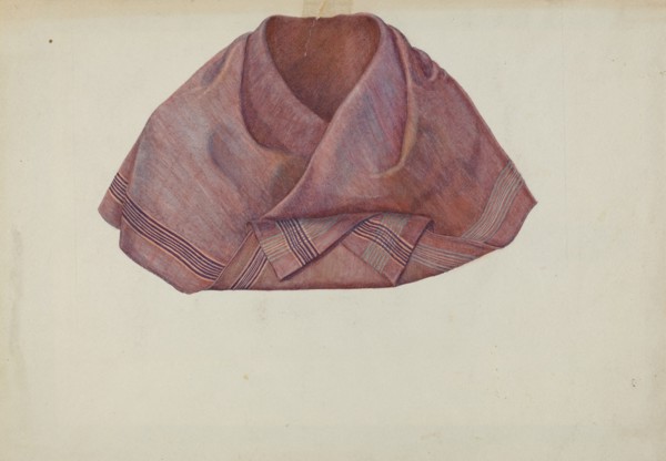 Shaker Kerchief, c. 1936. Creator: Helen E. Gilman.