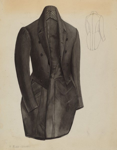 Tail Coat, c. 1937. Creator: Creighton Kay-Scott.