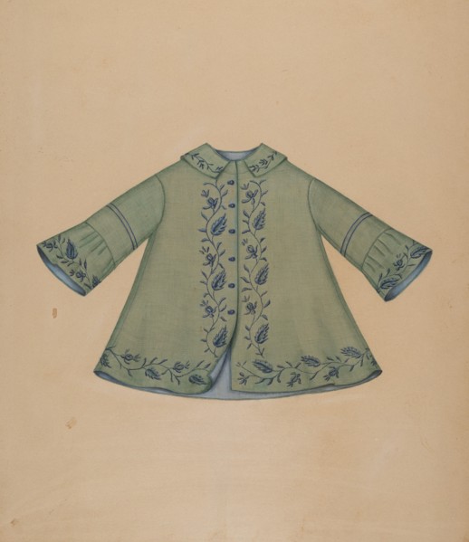 Boy's Coat, c. 1937. Creator: Marie Mitchell.