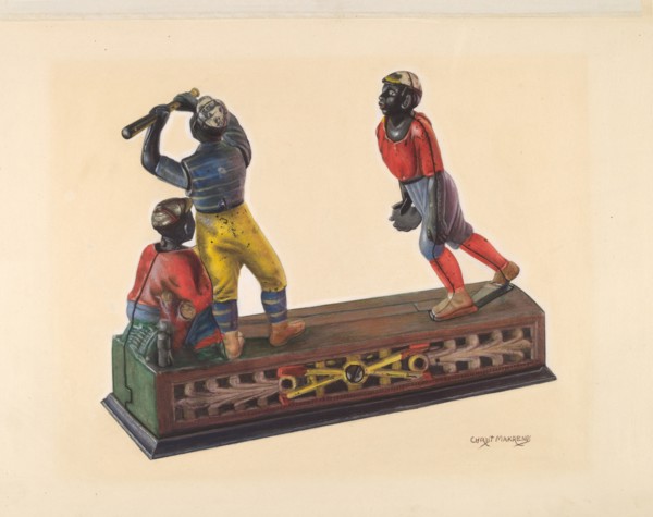 Toy Bank, c. 1938. Creator: Chris Makrenos.