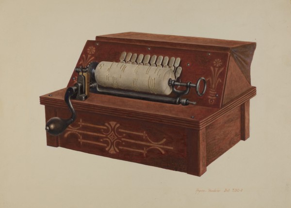 Melodeon, c. 1939. Creator: Regina Henderer.