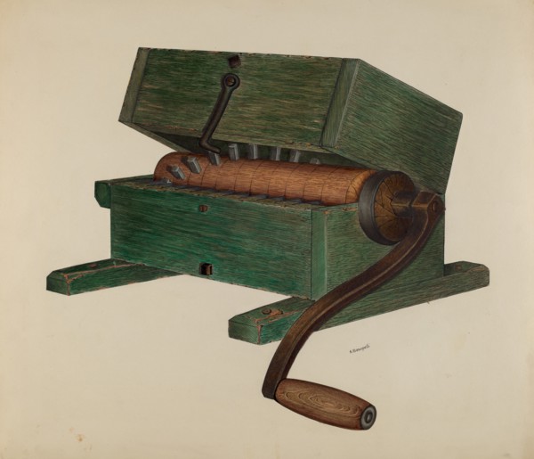 Meat Chopper, c. 1940. Creator: Raymond Manupelli.