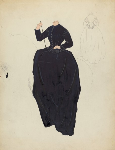 Riding Habit, c. 1940. Creator: Marie Mitchell.