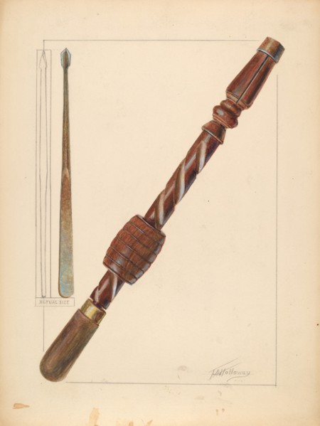 Hand Tool, 1935/1942. Creator: Thomas Holloway.