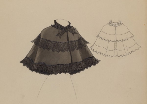 Cape, c. 1936. Creator: Marie Mitchell.
