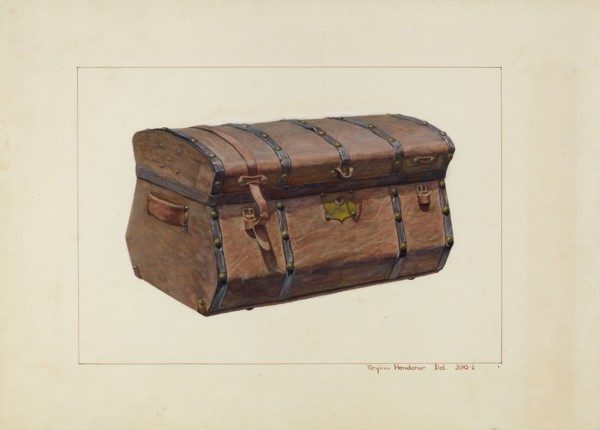 Trunk, c. 1938. Creator: Regina Henderer.