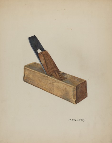 Carpenter's Small Plane, c. 1937. Creator: Frank Gray.