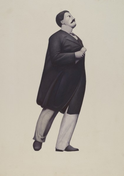 Figurehead: "Samuel Skolfield", 1935/1942. Creator: Joseph Goldberg.