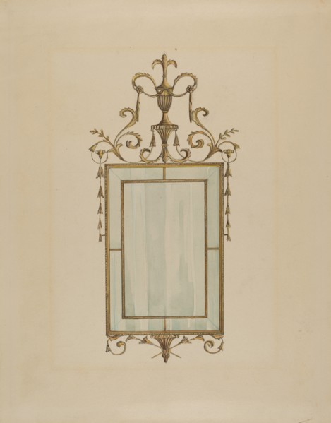 Mirror, 1936. Creator: Nicholas Gorid.