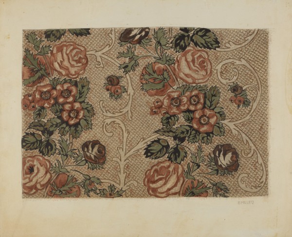 Glazed Chintz, c. 1937. Creator: Edith Miller.