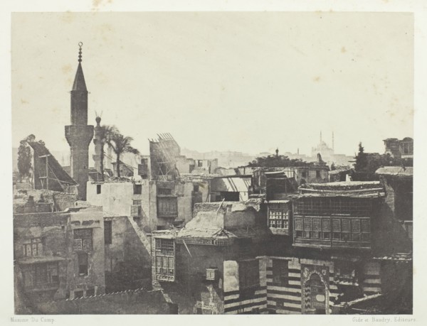 Vue Générale Prise a l'Ouest, Le Kaire, 1849/51, printed 1852. Creator: Aimé Rochas.