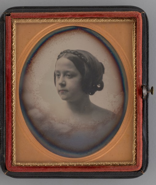 Untitled (Portrait of Girl), 1860. Creators: Albert Sands Southworth, Josiah Johnson Hawes.