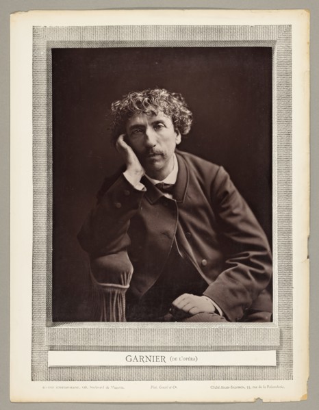 Charles Garnier (French architect, 1825-1898), 1876/84. Creator: Antoine-Samuel Adam-Salomon.