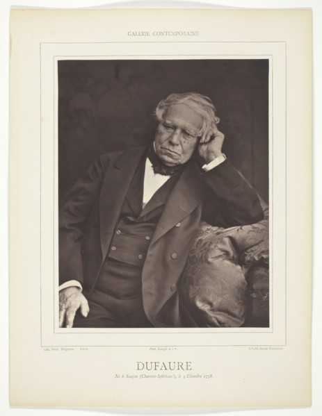 Dufaure, 1876/84. Creator: Antoine-Samuel Adam-Salomon.