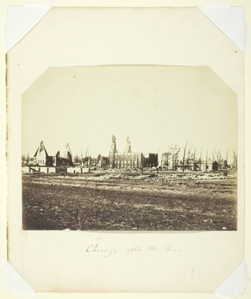 Chicago After the Fire, 1871/72. Creator: Unknown.