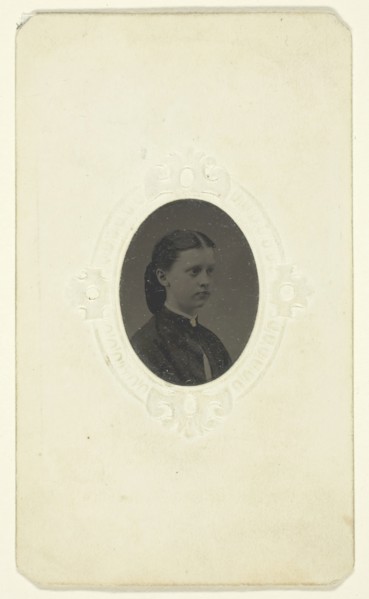 Untitled (Portrait of a Girl), 1840-1900. Creator: Unknown.