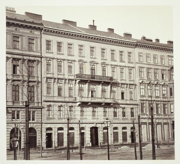 Opern-Ring No. 19, Wohnhaus des Herrn Karl Herzfeld, 1860s. Creator: Unknown.