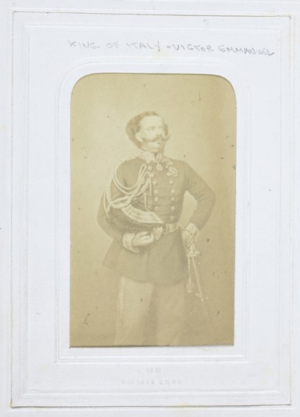 Victor Emmanuel, 1860-69. Creator: Unknown.