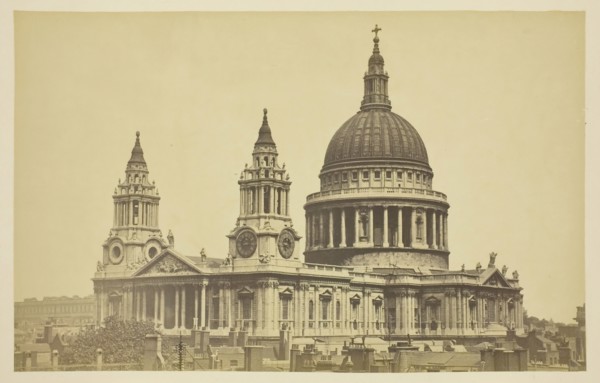 St. Paul's Cathedral, 1850-1900. Creator: Unknown.