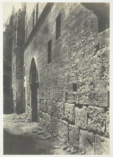 Jérusalem, Auberge d'Allemagne, 1854. Creator: Auguste Salzmann.