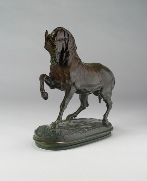 Cheval Turk, 1850/1900. Creator: Antoine-Louis Barye.