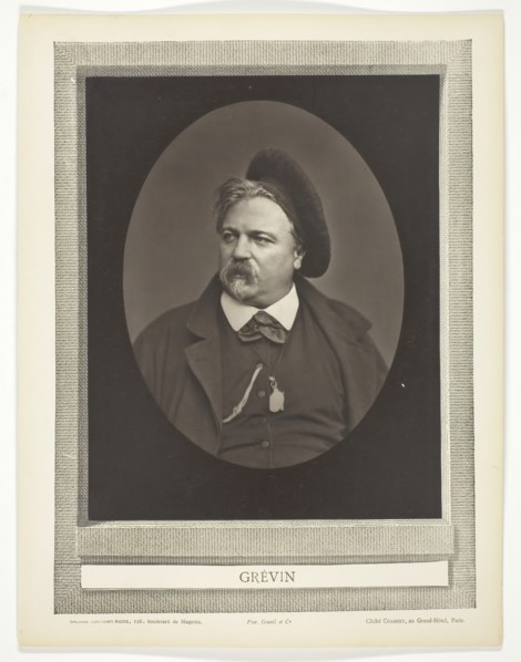 Alfred Grévin (French caricaturist and costume designer, 1827-1892), 1875/77. Creator: Chambey.
