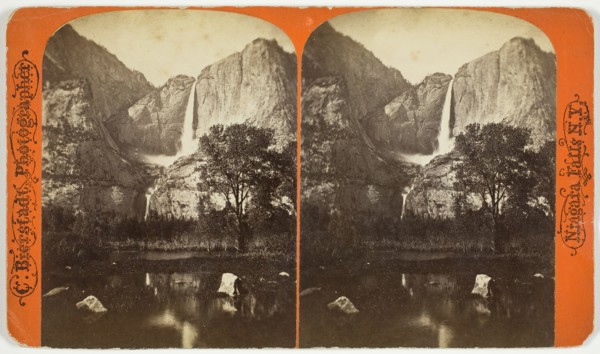 Untitled [waterfall], 1863/1903.  Creator: Charles Bierstadt.