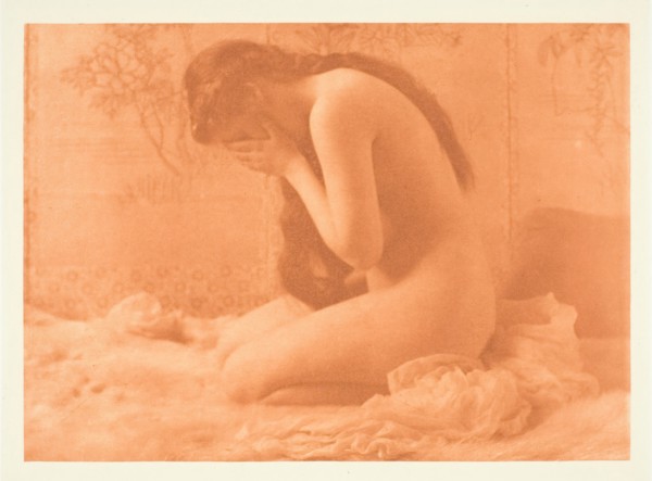 Weeping Magdalen, c. 1897. Creator: Charles I. Berg.