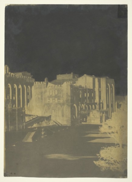 The Pope's Palace, Avignon, c. 1851. Creator: Charles Nègre.
