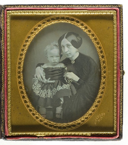 Untitled [woman and child], 1844/64.  Creator: E. Jacobs.