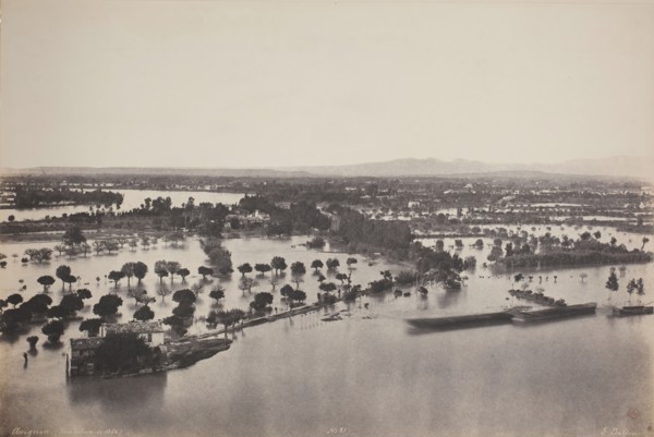 Avignon (Flood of 1856) (Avignon [Inondation de 1856]), 1856. Creator: Edouard Baldus.