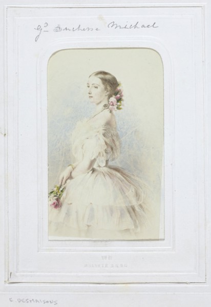 Grand Duchess Michael, 1860-69. Creator: Émile Desmaisons.