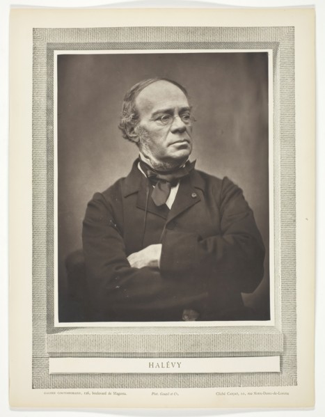 Halévy, c. 1876. Creator: Etienne Carjat.