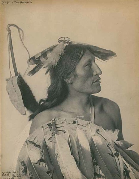 Chase-in-the-Morning, c. 1888. Creator: Frank A. Rinehart.