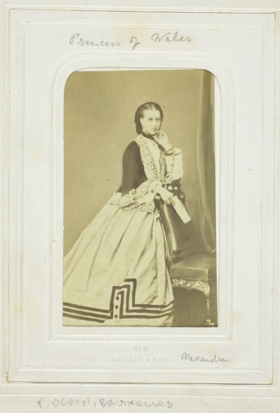 Princess of Wales, 1860-69. Creator: F. Deron.