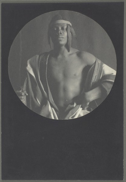 Ethiopian Monarch, 1897, printed c. 1902. Creator: Fred Holland Day.