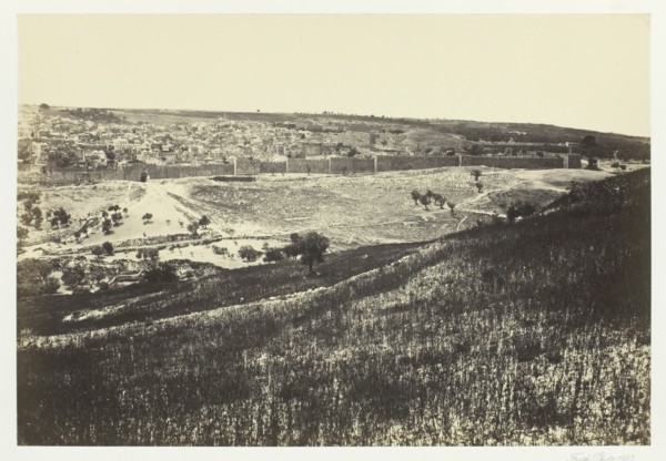 Jerusalem, from the Mount of Olives, No.2, 1857. Creator: Francis Frith.