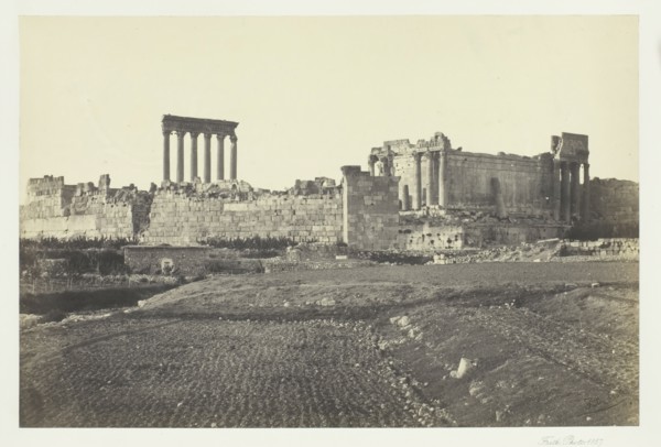 Baalbec, from the South, 1857. Creator: Francis Frith.
